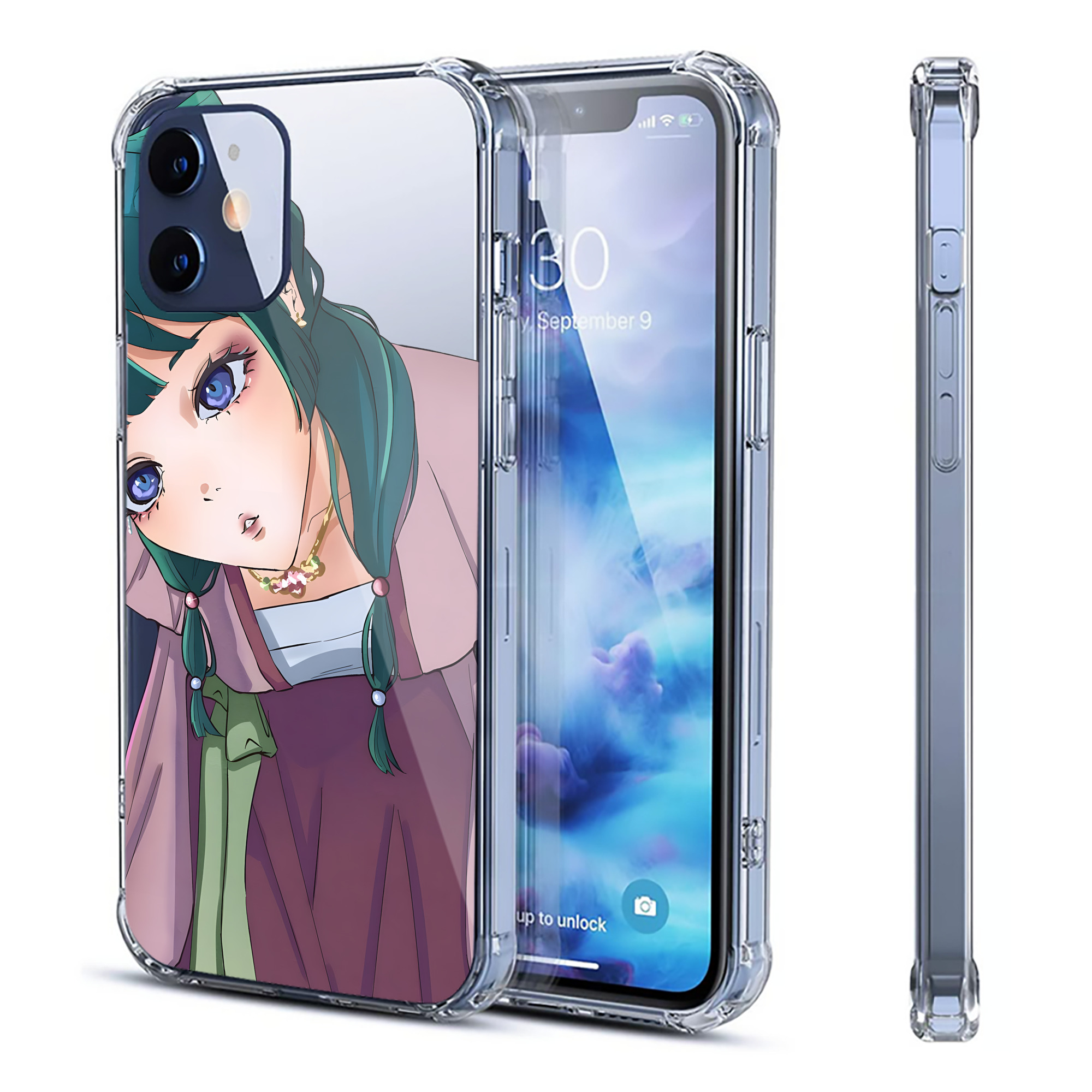 （画像用） 薬屋のひとりごと The Apothecary Diaries 【iPhone 12シリーズ対応】透明スマホケース（クリアソフトケース）